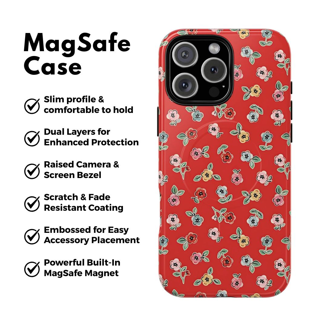 Tiny Blooms MagSafe Case