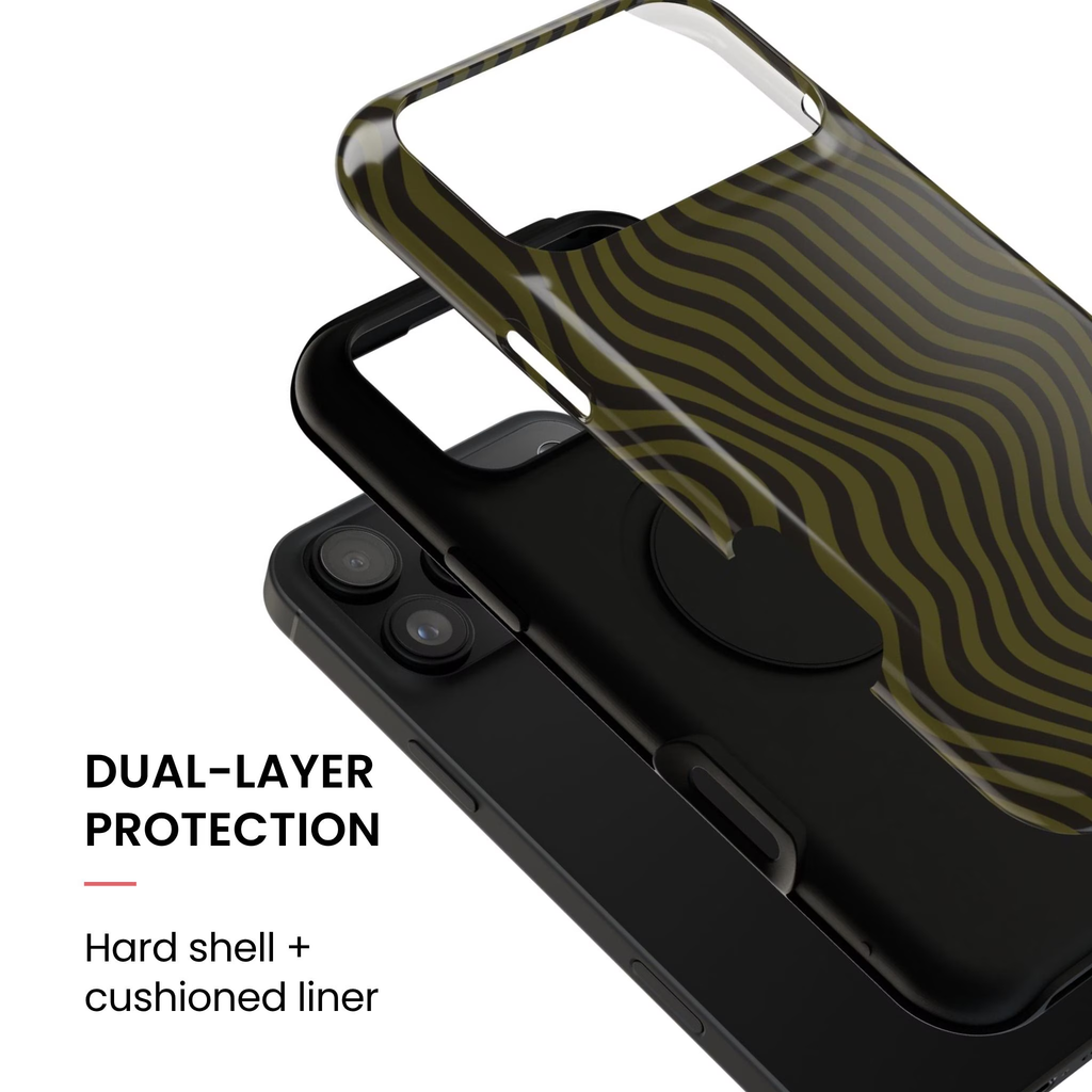 In Motion | Wavy Stripe iPhone Case