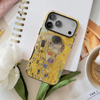 The Kiss | Klimt Collage iPhone Case