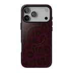 Black Cherry | Burgundy Leopard MagSafe Case