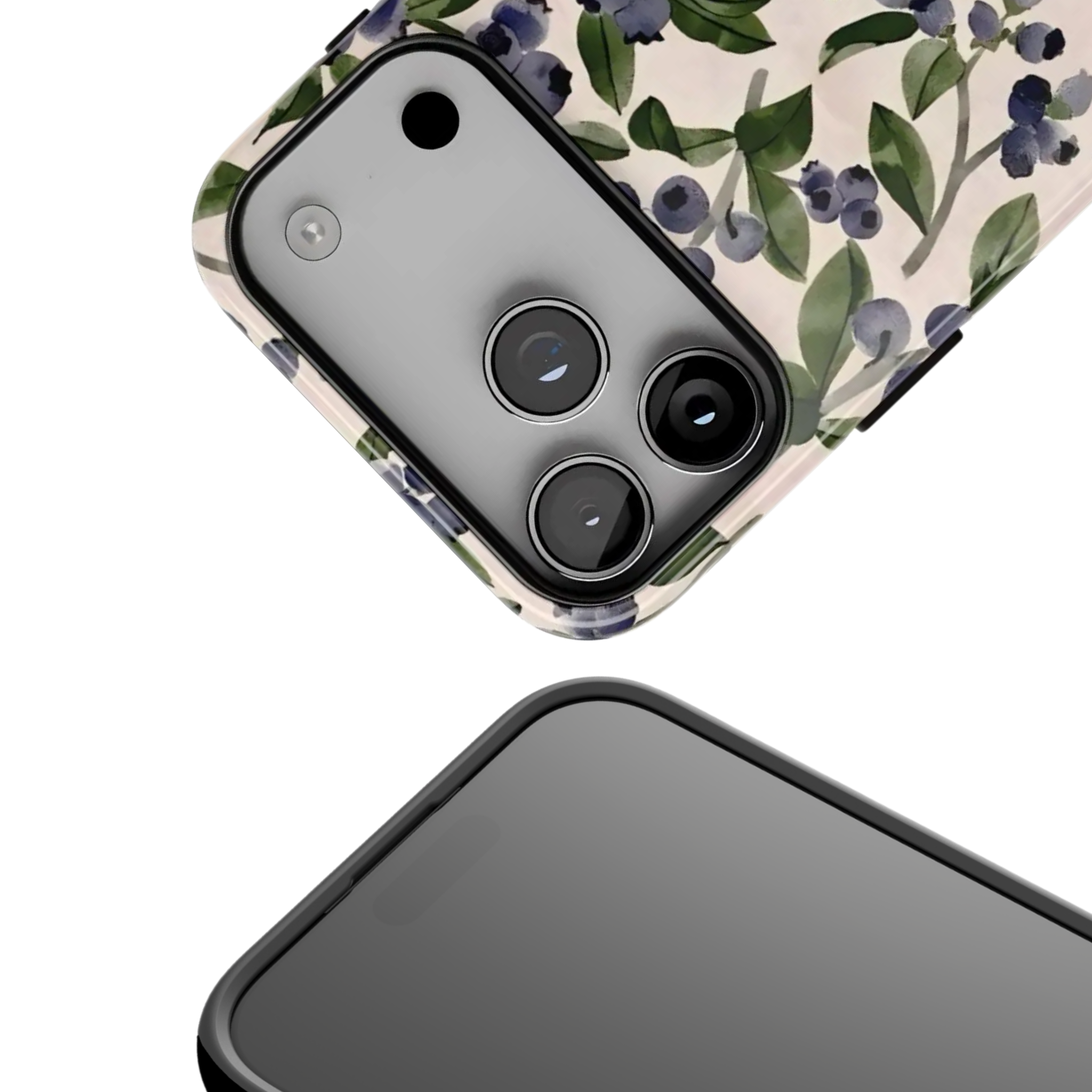 Blueberry Bliss | Fruity Floral iPhone Case