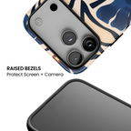 Blue Note | Painted Floral iPhone Case