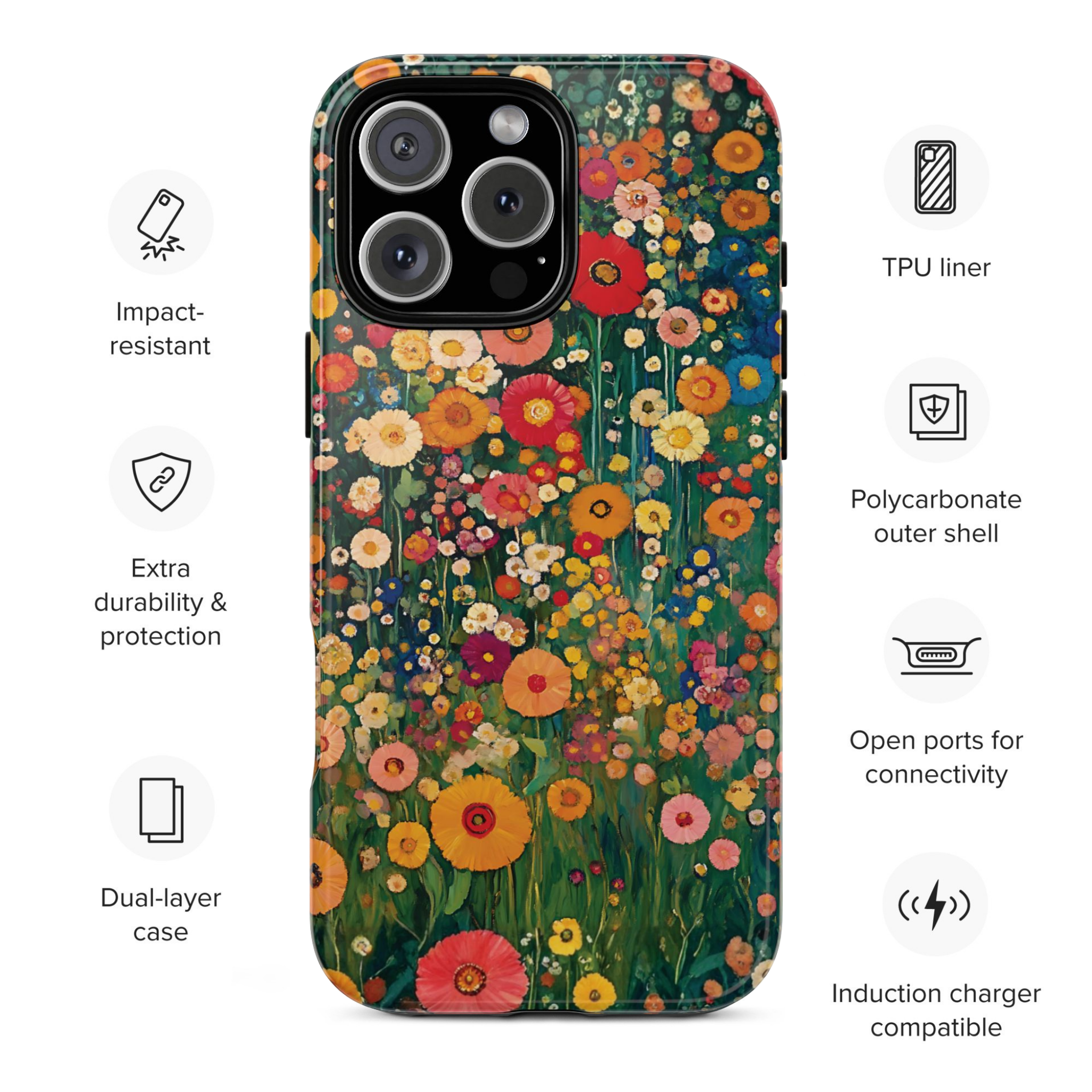 Wildflower Reverie iPhone Case