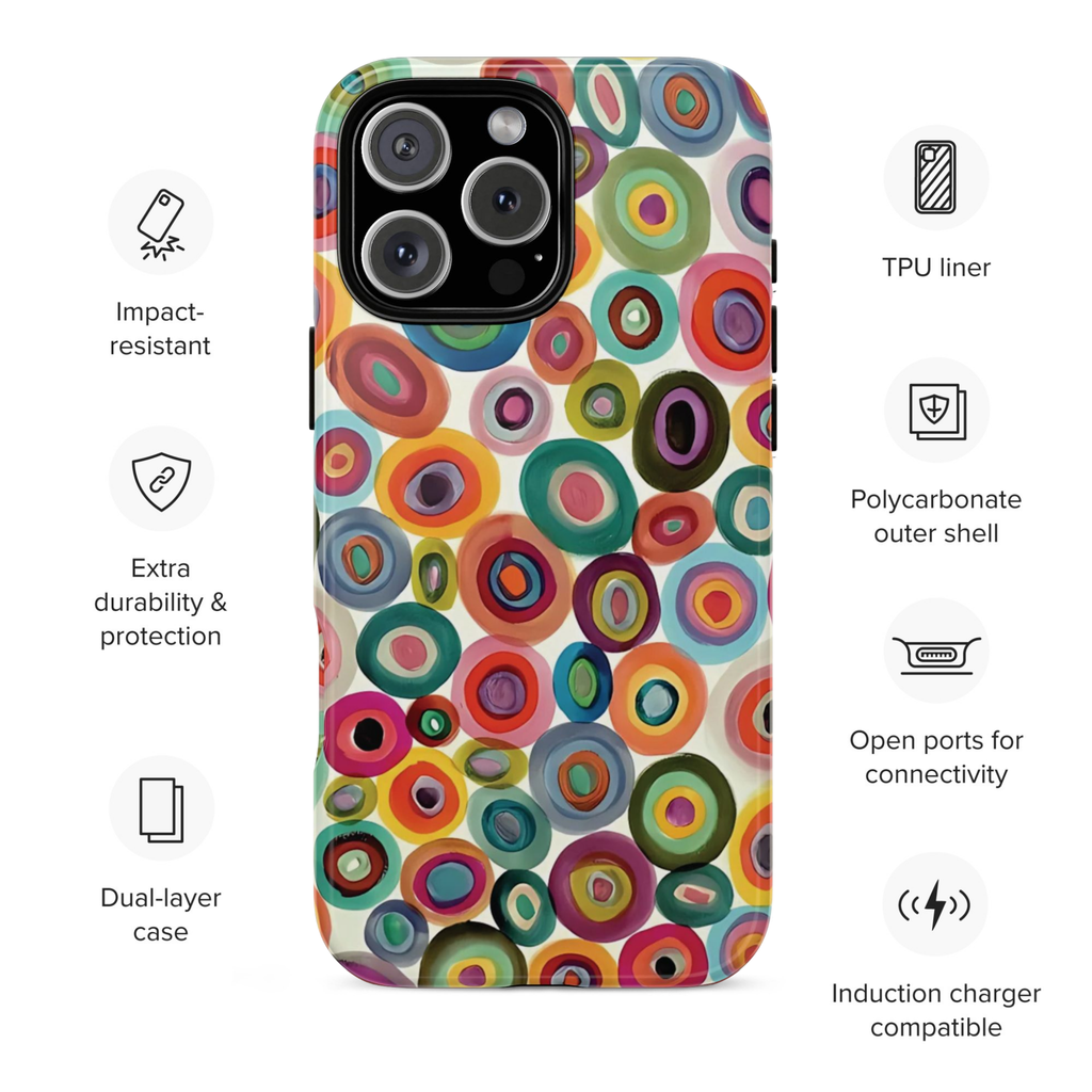 In Circles iPhone Case