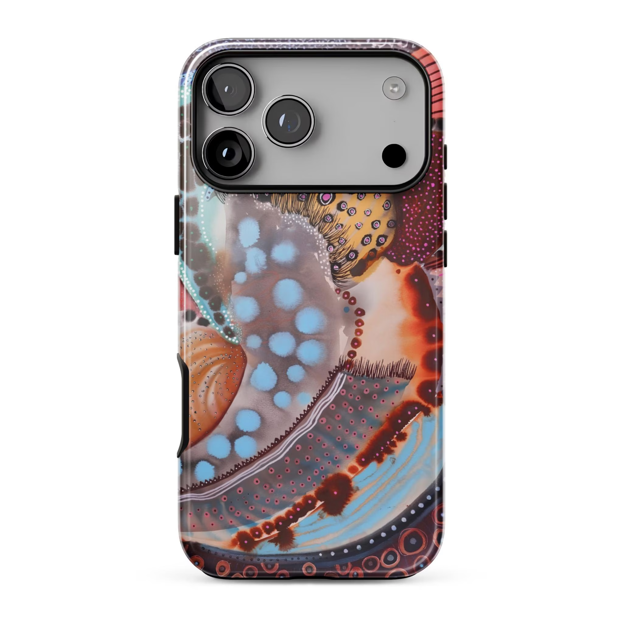 Ocean Echo | Abstract Sea Life iPhone Case