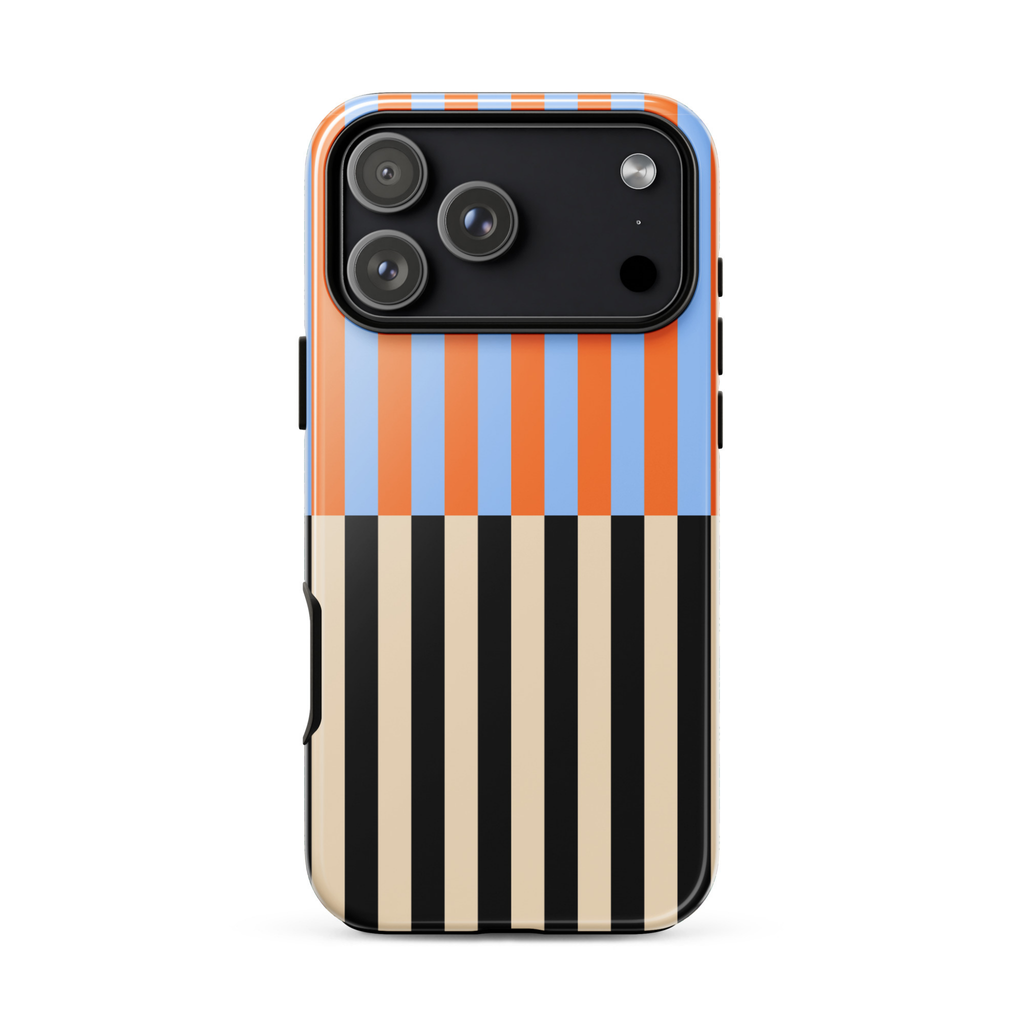 Colorblock Stripe iPhone Case