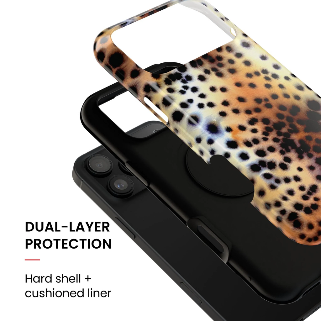 Spotted Mood | Abstract Cheetah iPhone Case