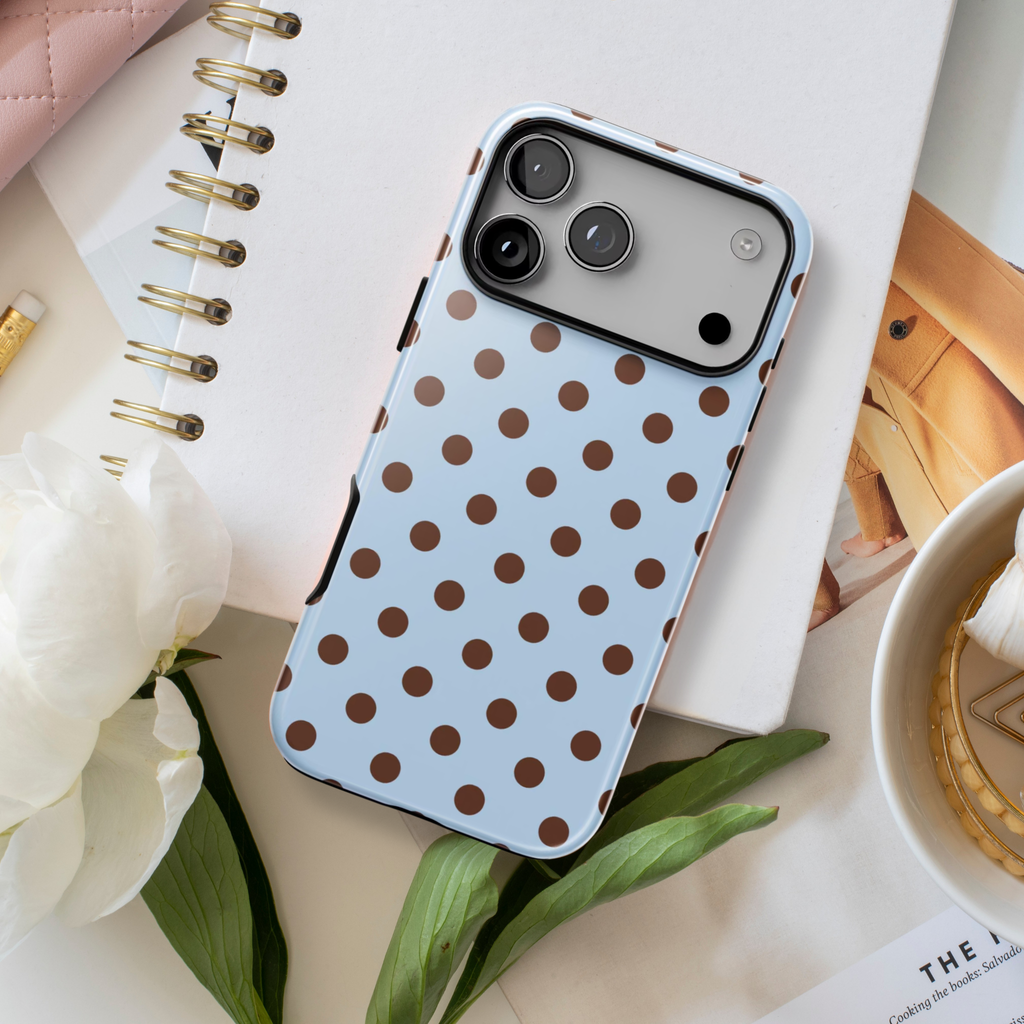 Mocha Dot | iPhone Case