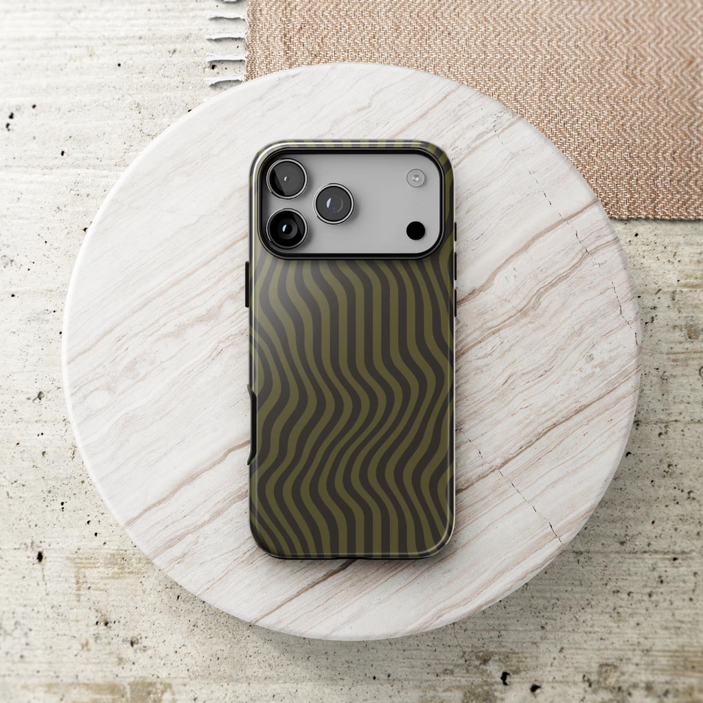 In Motion | Wavy Stripe iPhone Case