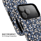 Ditsy Darling | Navy Blue Floral MagSafe Case