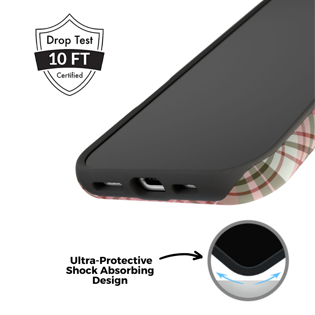 Posh Plaid MagSafe Case