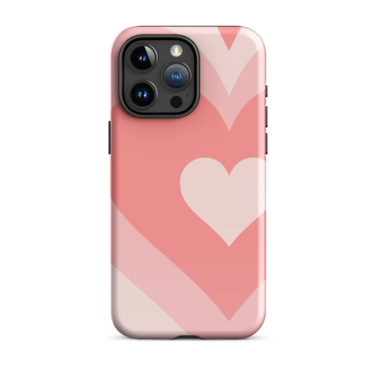 Blushing Heart | Pink Y2K Heart Case