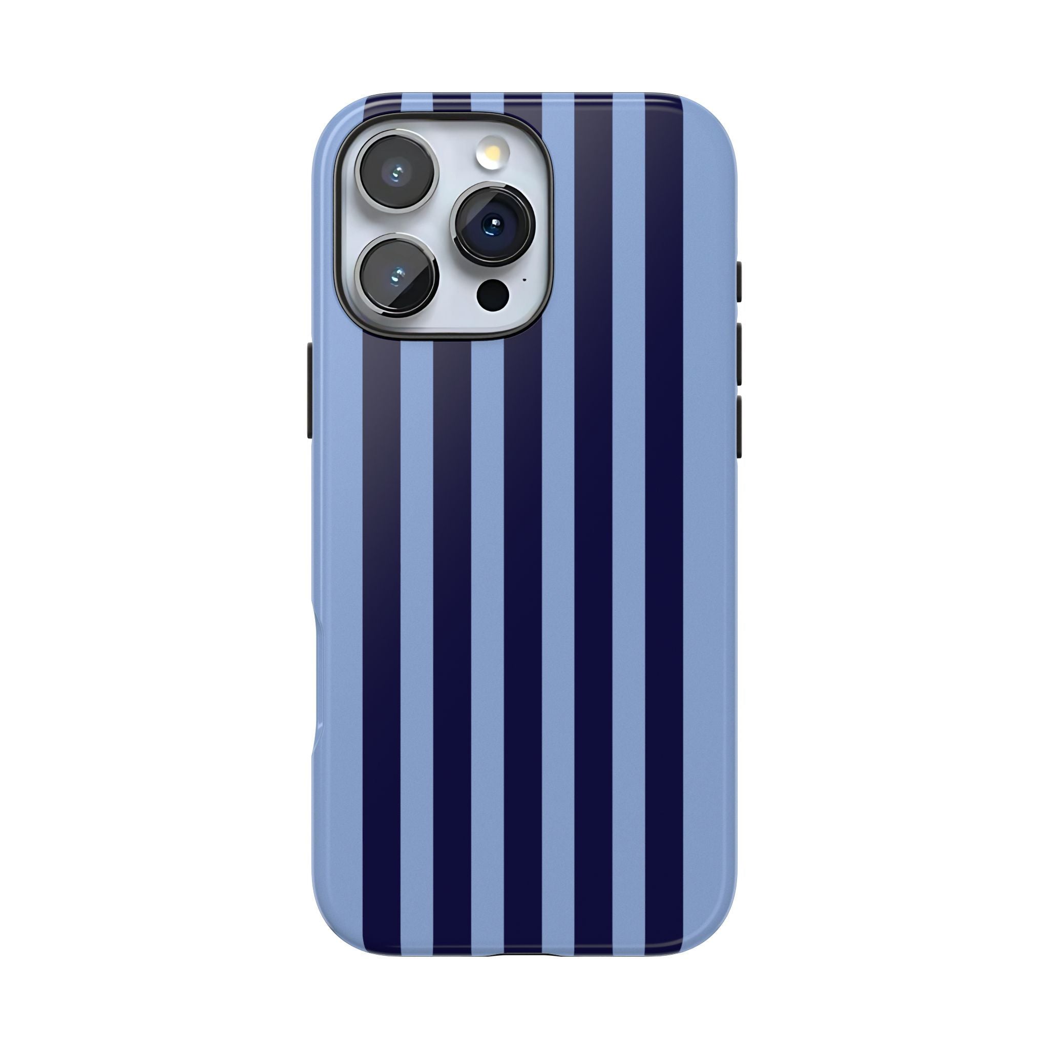 Blueberry Stripe iPhone Case