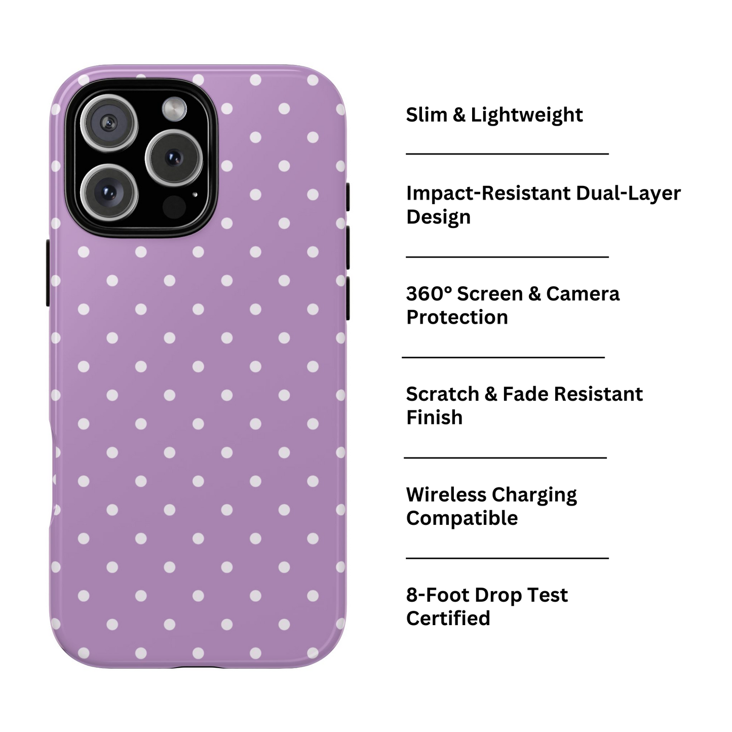 On the Dot | Coque à pois pour iPhone