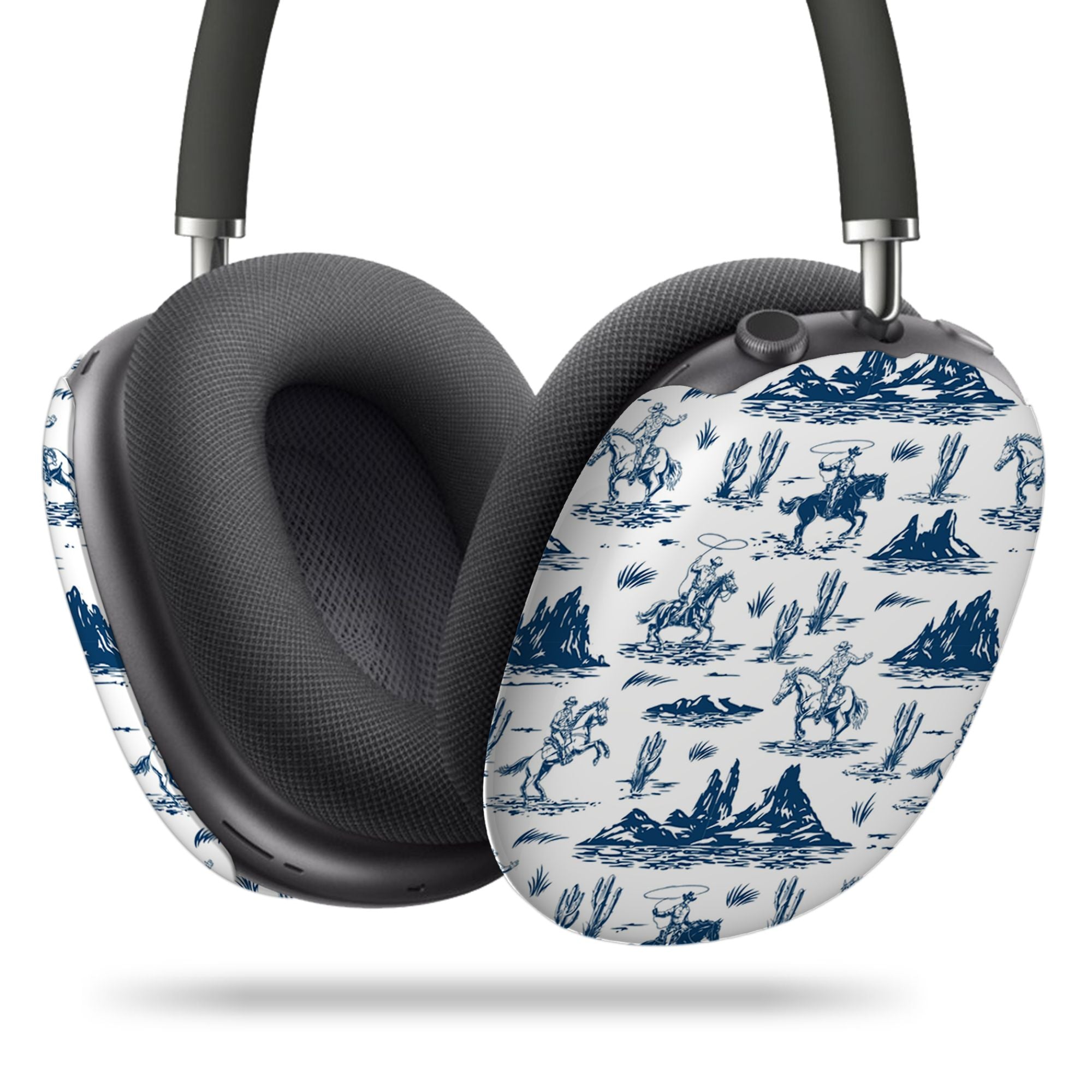 En el oeste | Estuche para AirPods Max con diseño de vaquero del oeste