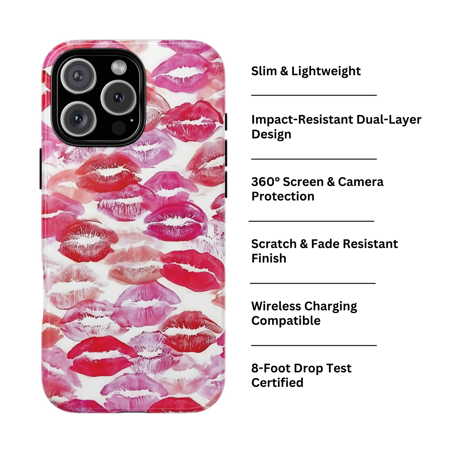 Lip Service | Coquette iPhone Case