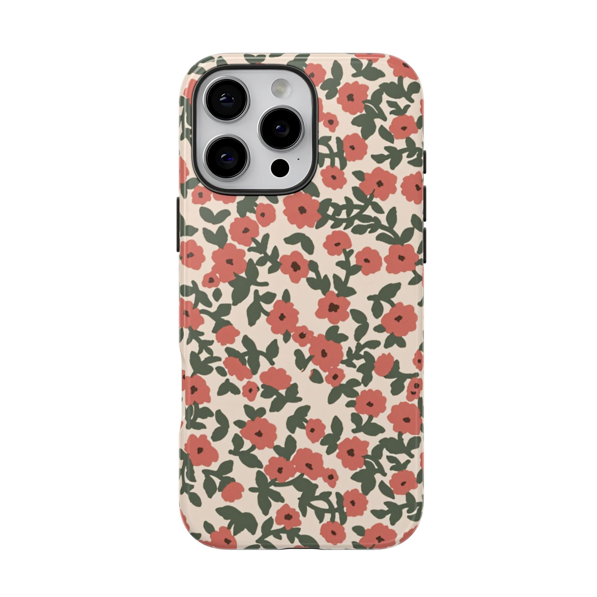 Painted Petals Floral iPhone Case