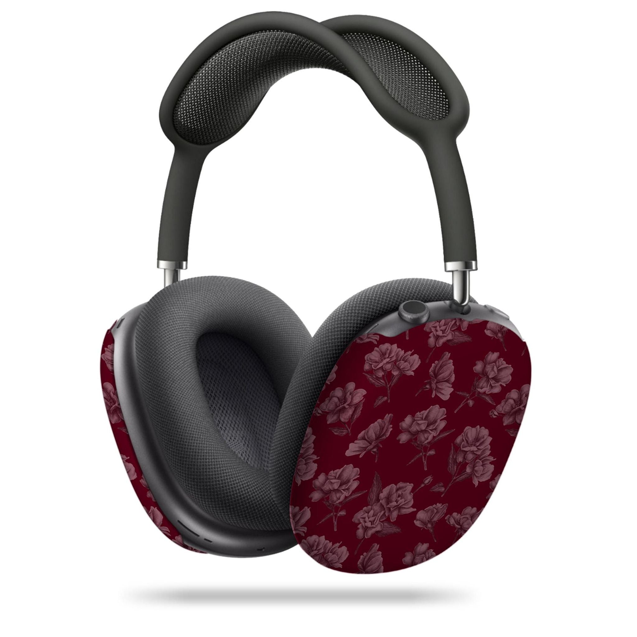 Femme Fatale Burgundy Floral AirPods Max Case