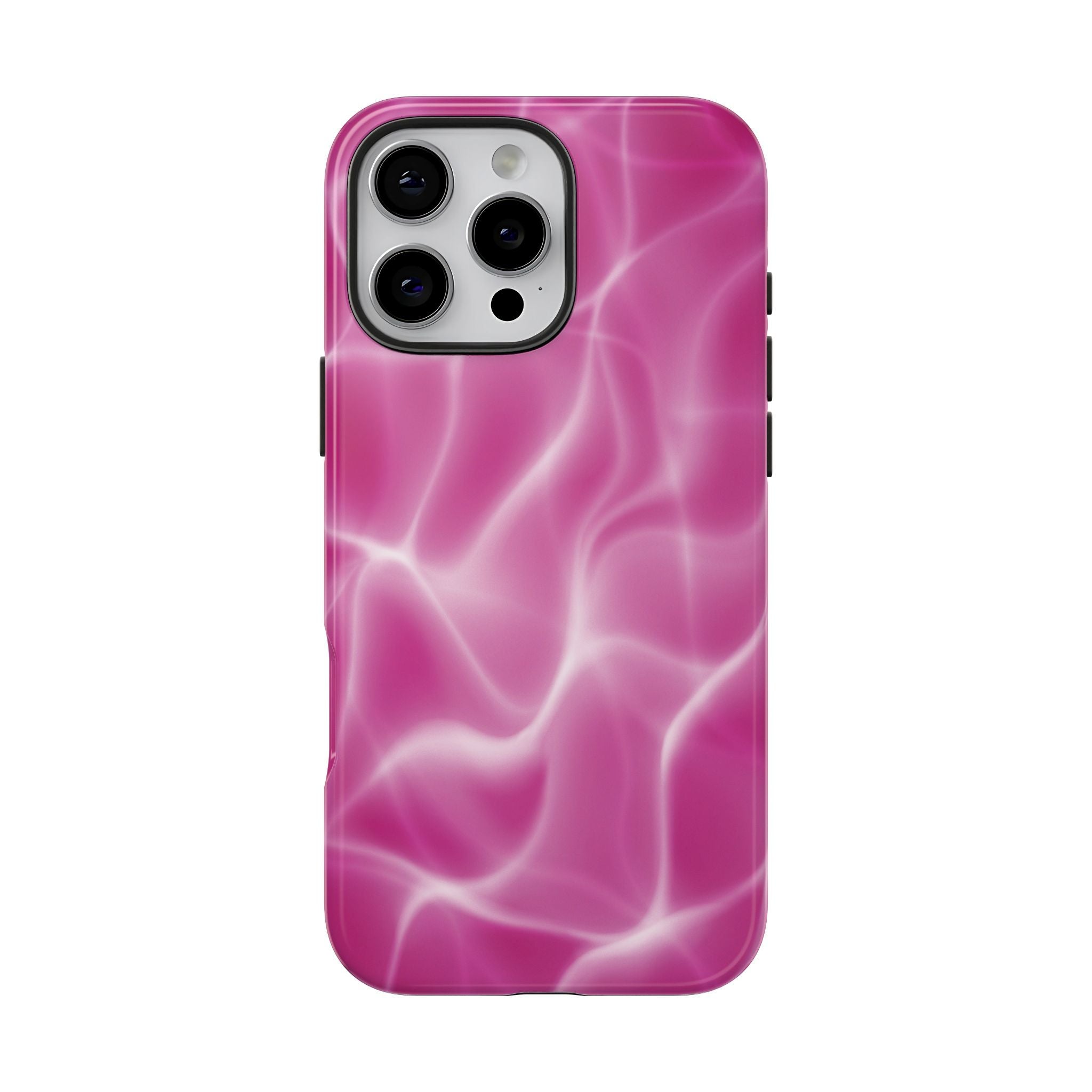 Pool Daze Pink Abstract iPhone Case