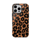 Amber Leopard Animal Print iPhone Case