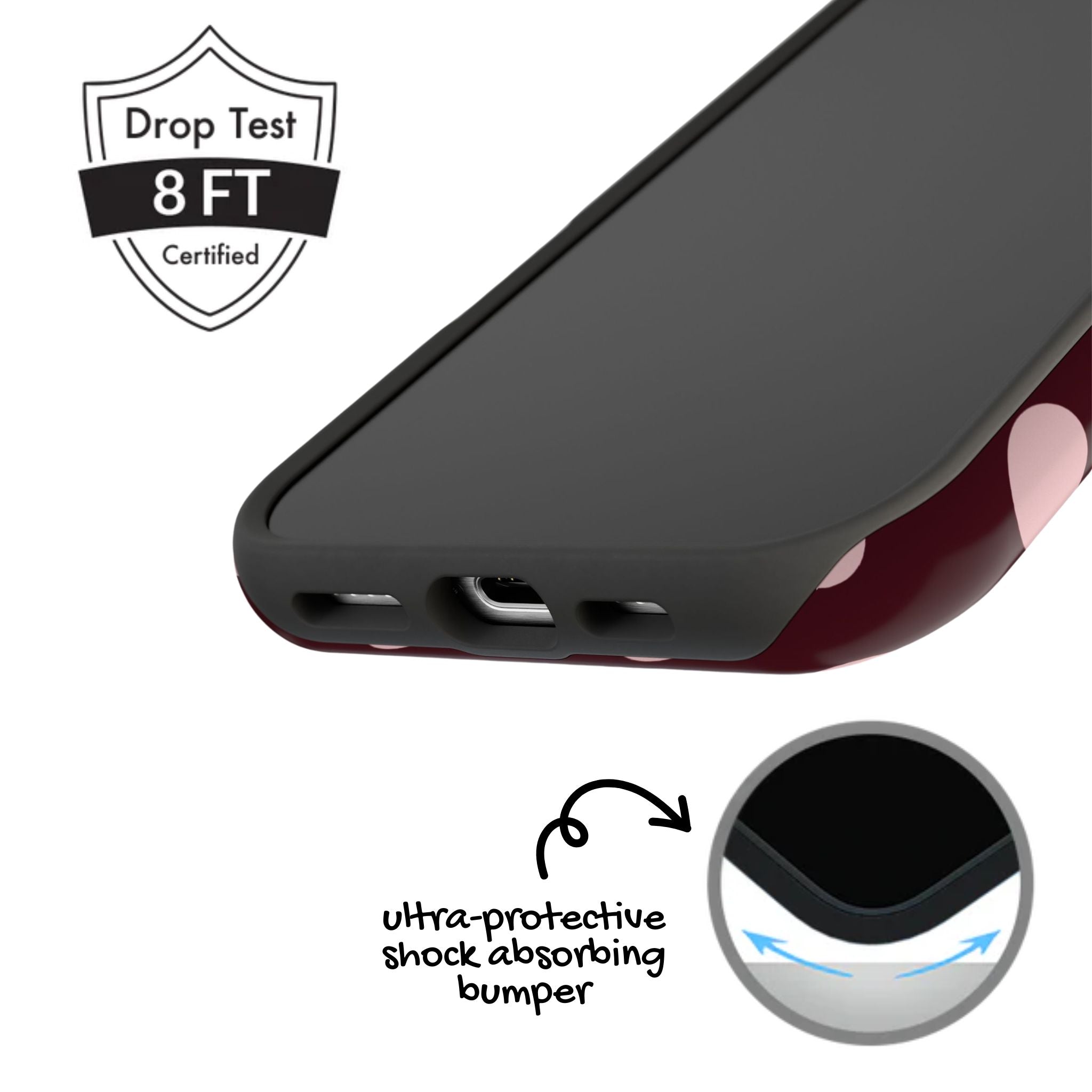 On the Dot Bold Polk Dot MagSafe Case