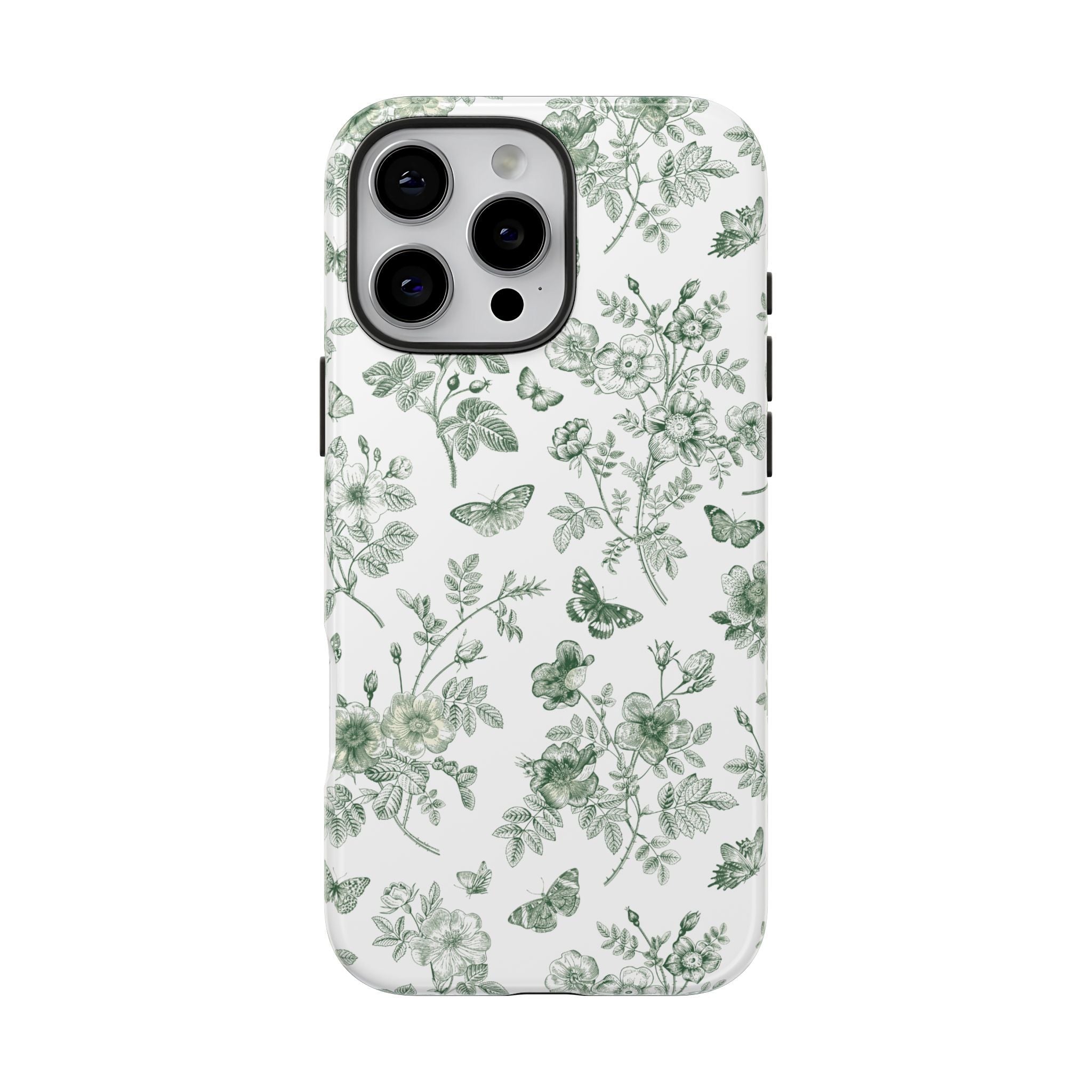 Butterfly Garden Floral iPhone Case