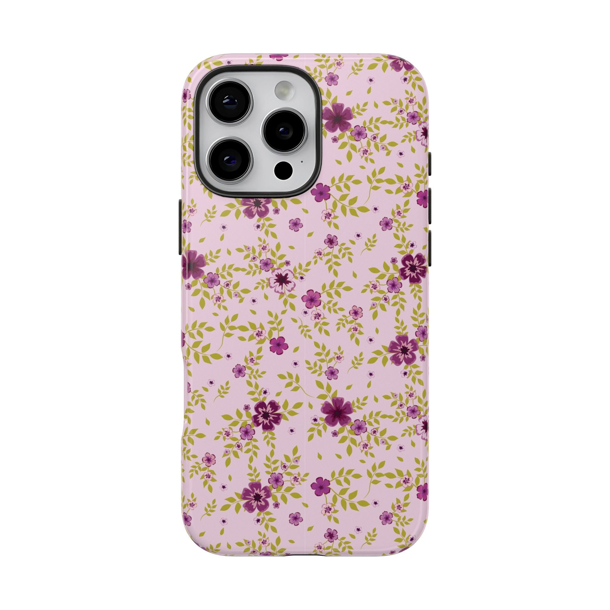 Lilac Petals Purple Floral iPhone Case
