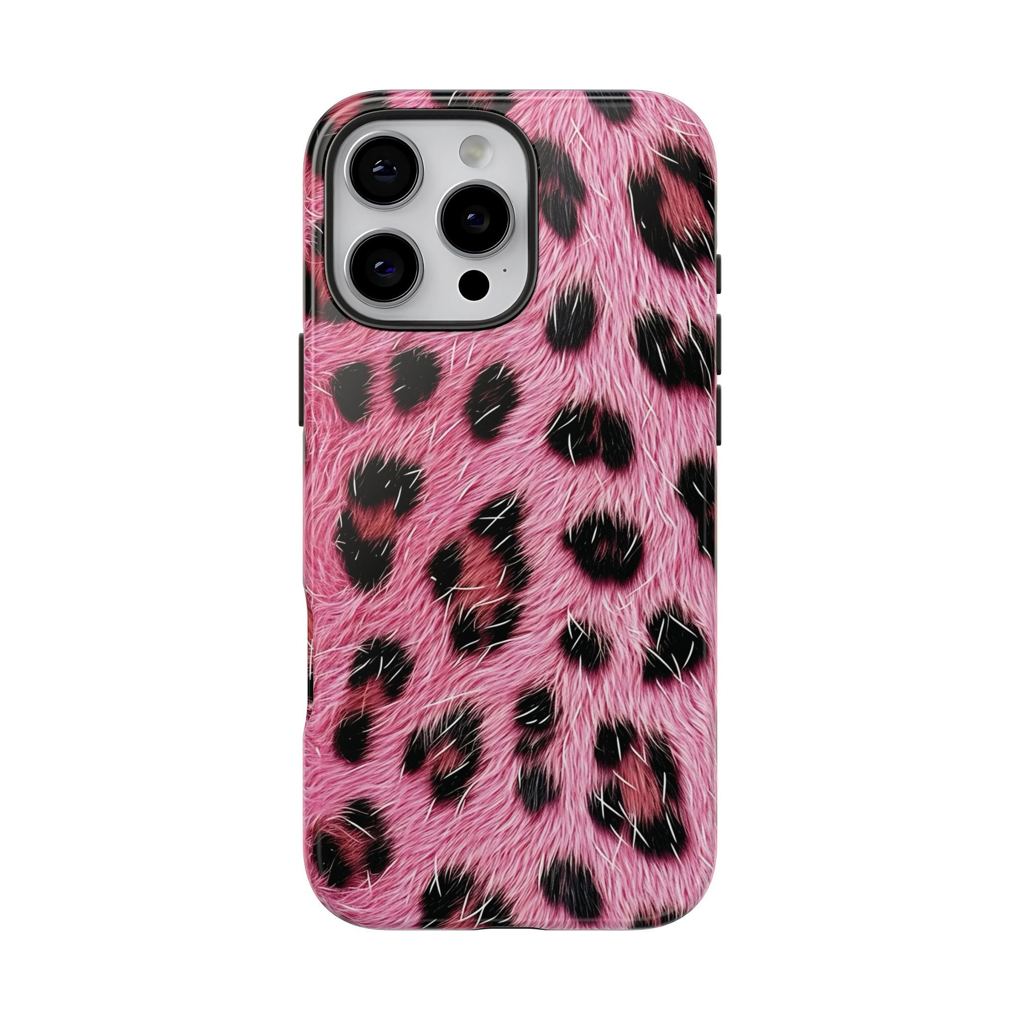 Party Animal Pink Leopard iPhone Case