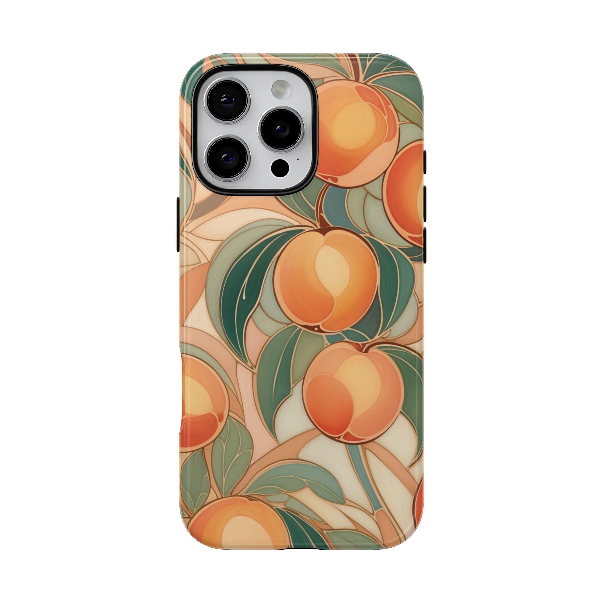 Just Peachy Fruit iPhone Case