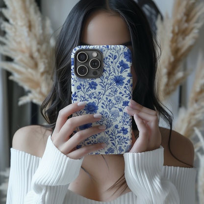 Nostalgic | Blue Floral Case