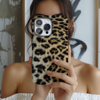 Coque iPhone à imprimé léopard marron Urban Chic |