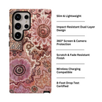 Eclectic Artsy Floral Galaxy Case