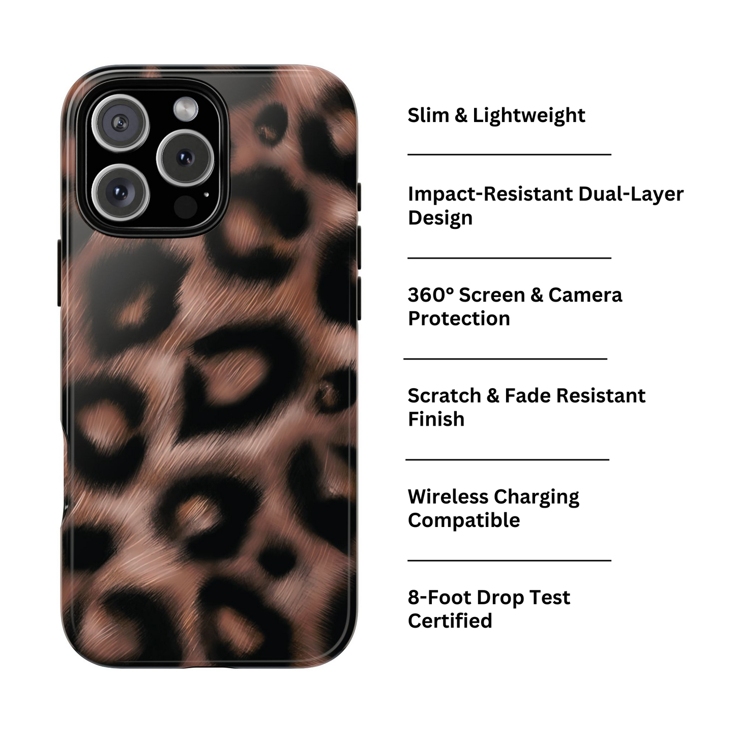 Diva | Leopard Print iPhone Case