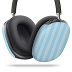 Poolside Chic Blue Striped AirPods Max Case