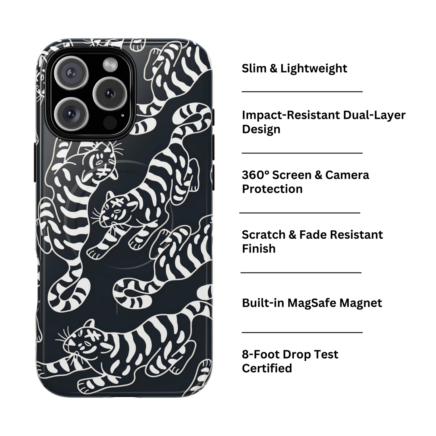 Tiger Tale | Animal MagSafe Case