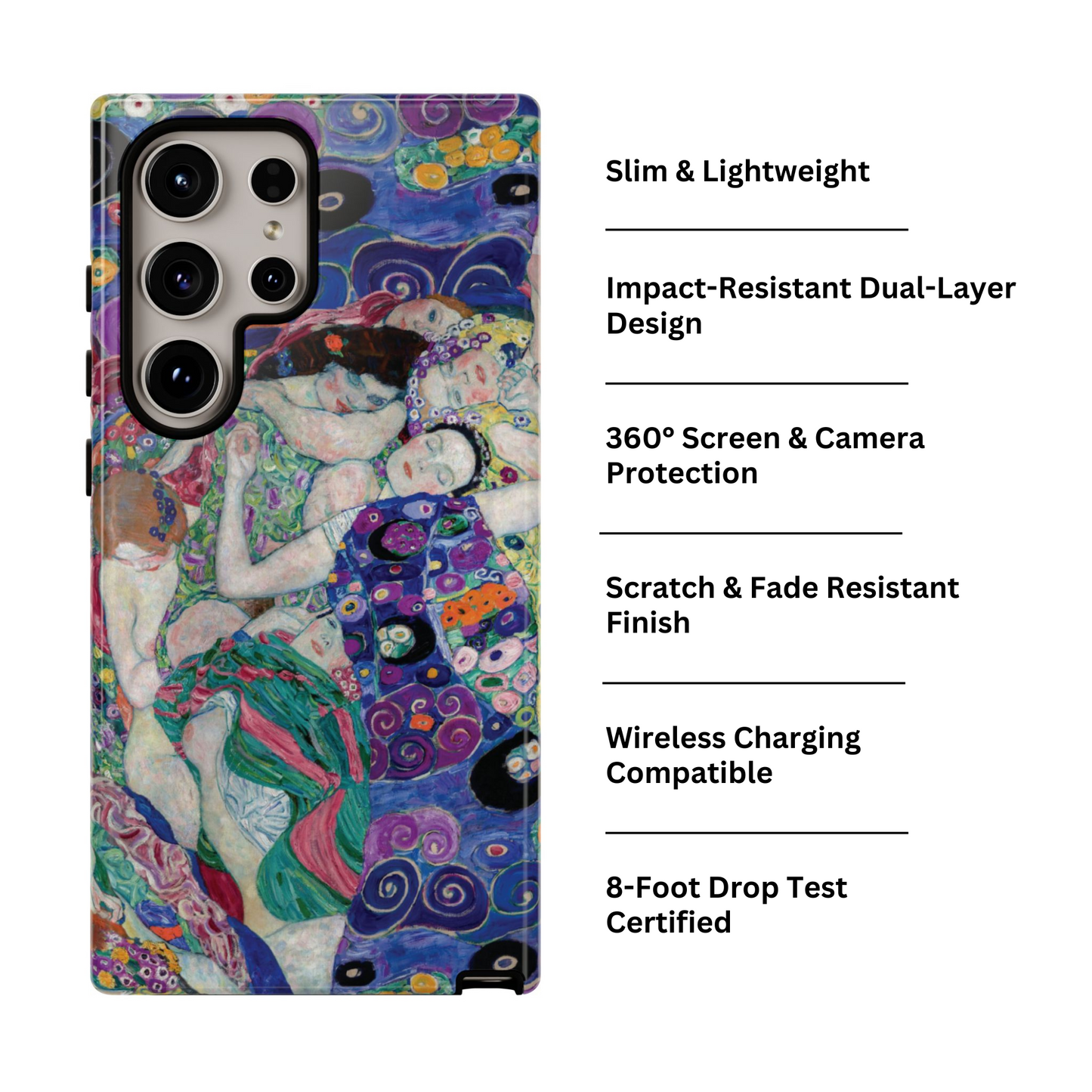 The Maiden | Gustav Klimt Galaxy Case