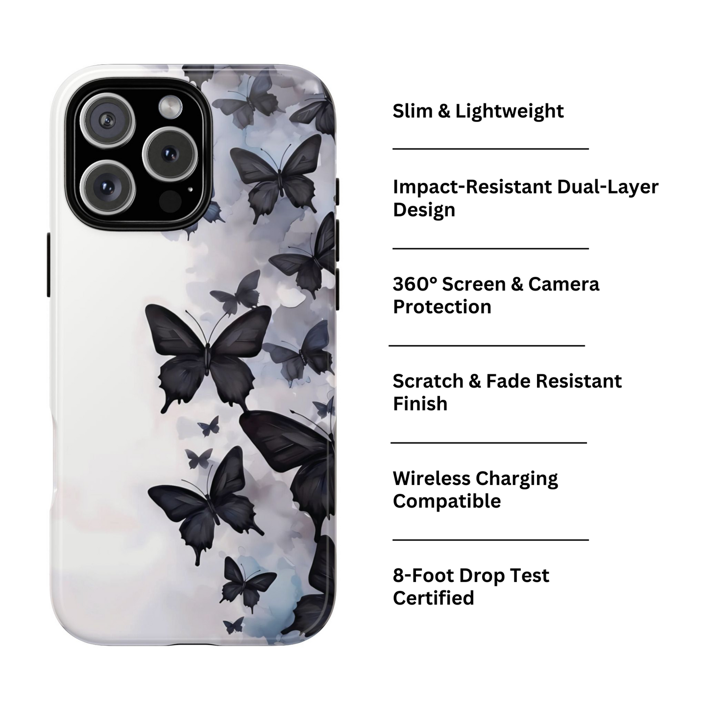 Coque iPhone Boundless | Papillon