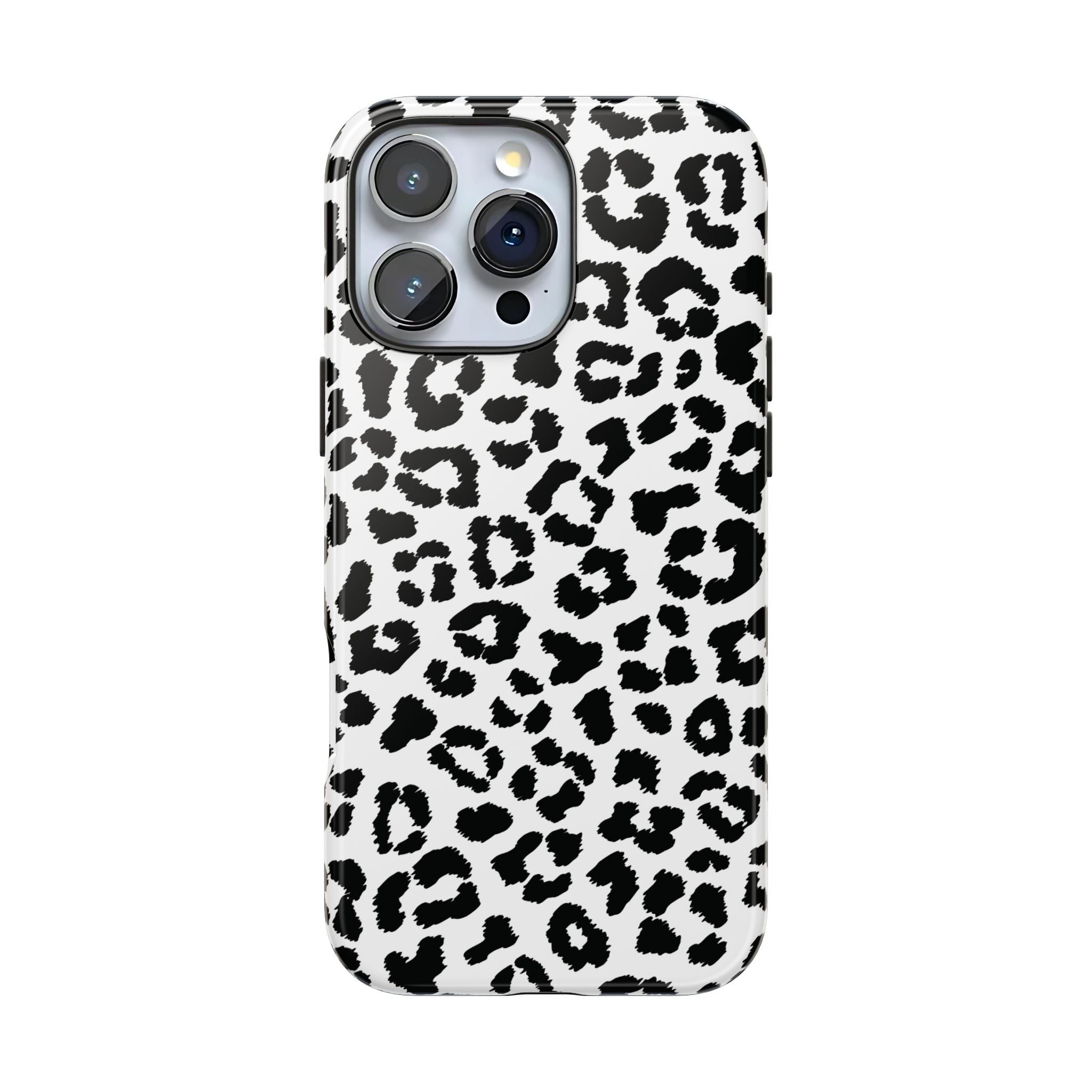 Meow | Funda para iPhone con estampado de leopardo