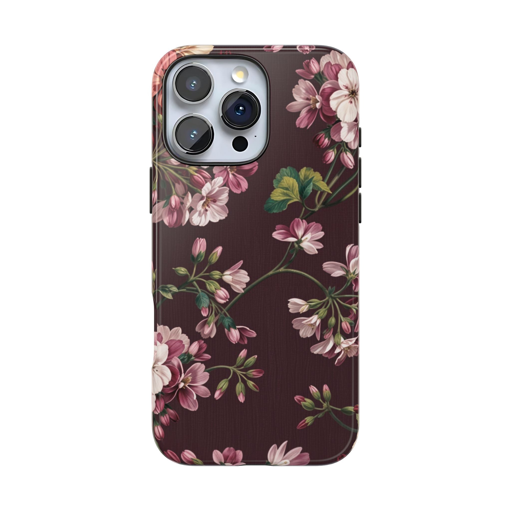 Flower Glam Floral iPhone Case