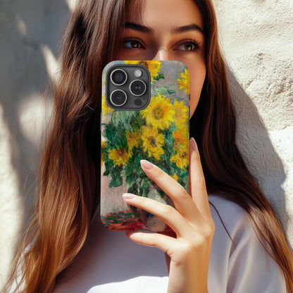 Bouquet of Sunflowers | Claude Monet Art Case