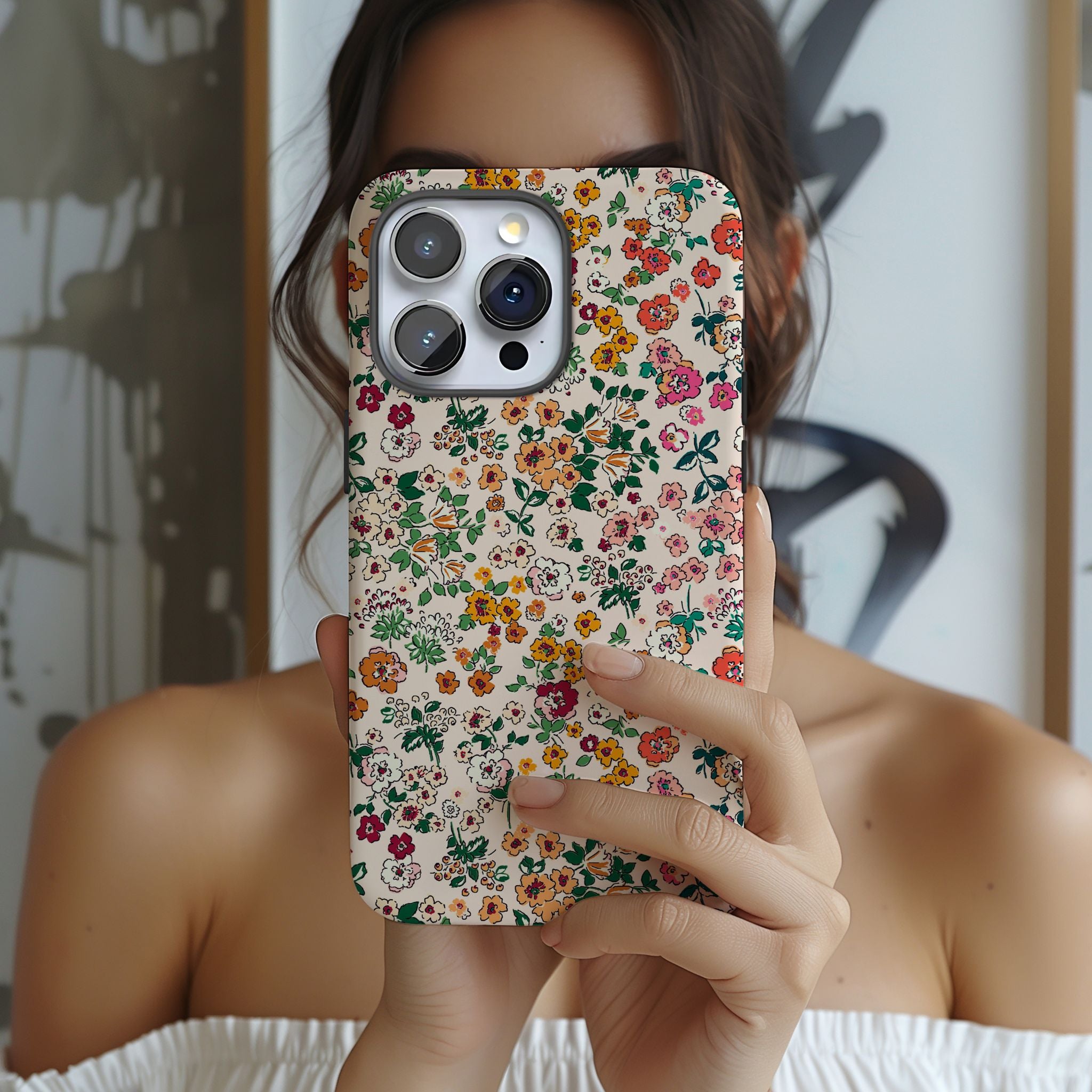 Spring Forward Floral iPhone Case