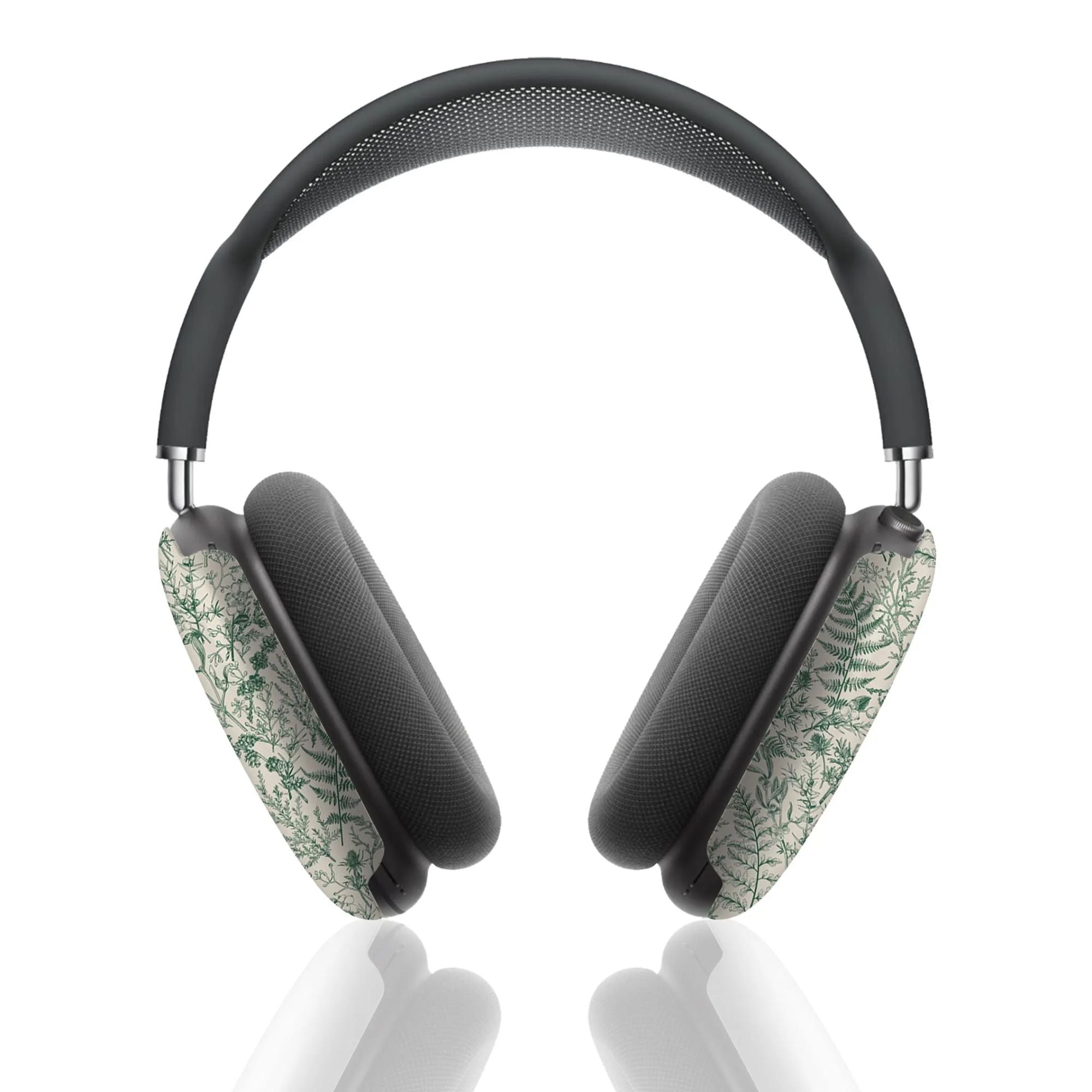 Sage Botanical Green Floral AirPods Max Case
