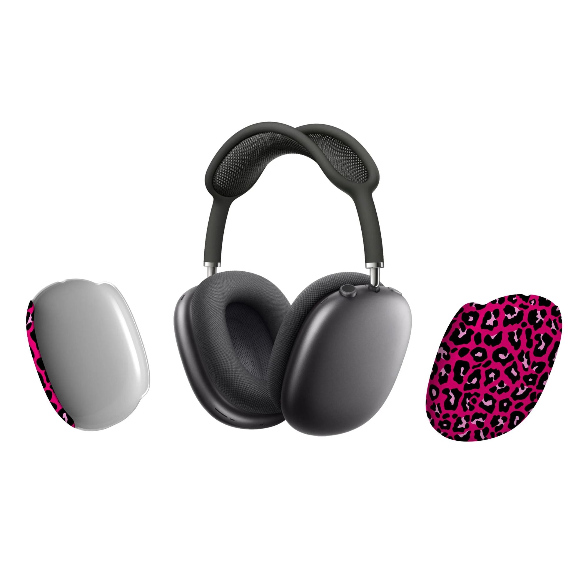 Étui AirPods Max à imprimé animal rose vif Fierce |