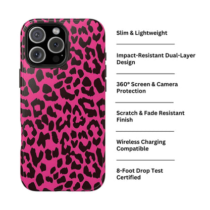 Catwalk | Pink Leopard iPhone Case