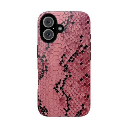 Pink Python | Snake Print Case