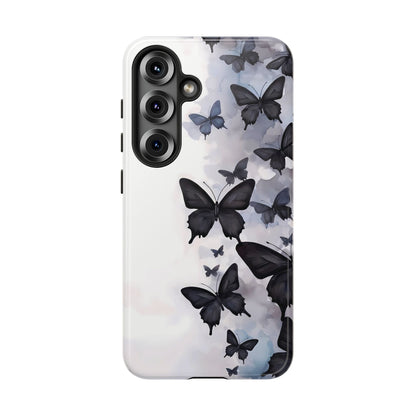 Estuche Galaxy con diseño de mariposas sin límites