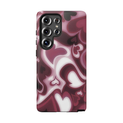 Dreamy Hearts | Retro Hearts Galaxy Case