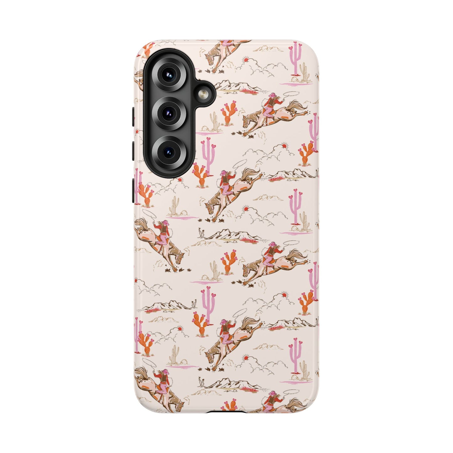 Funda para Samsung con estilo vaquero y chic