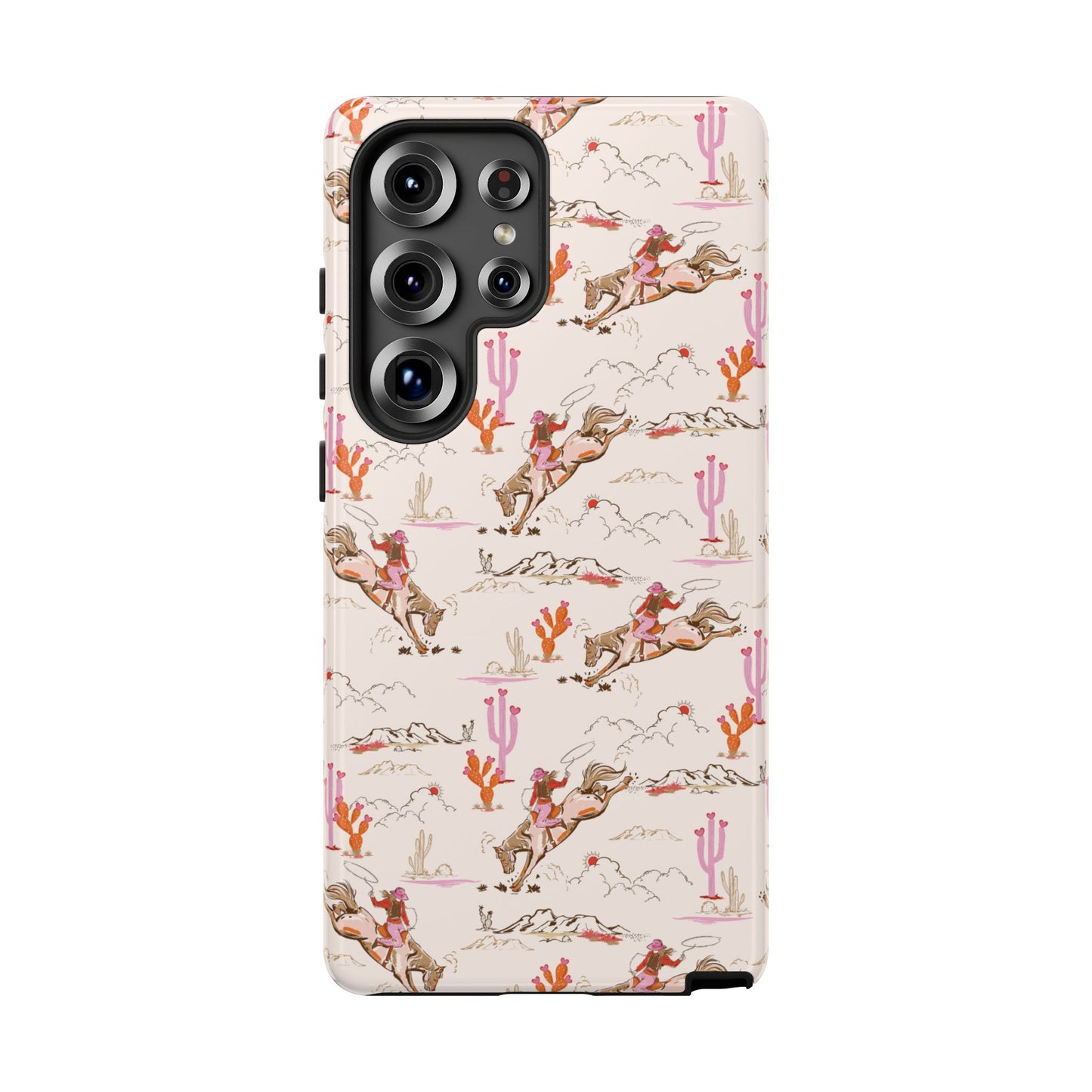 Funda para Samsung con estilo vaquero y chic