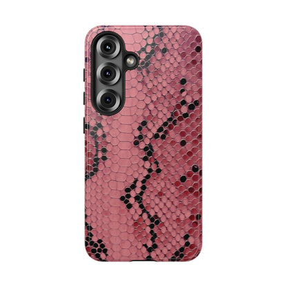 Coque Samsung à imprimé python rose | serpent